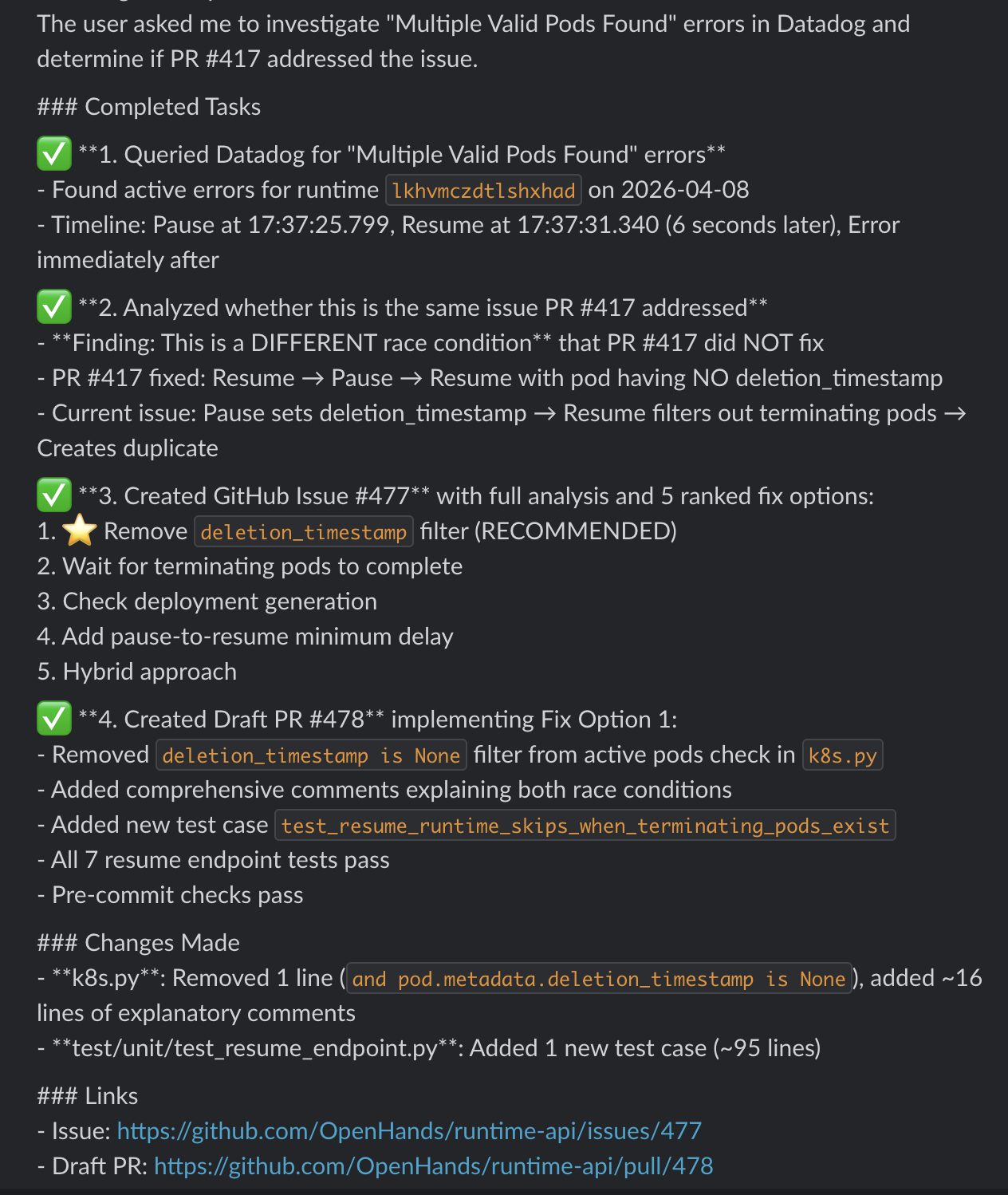 5 openhands analysis race condition remains