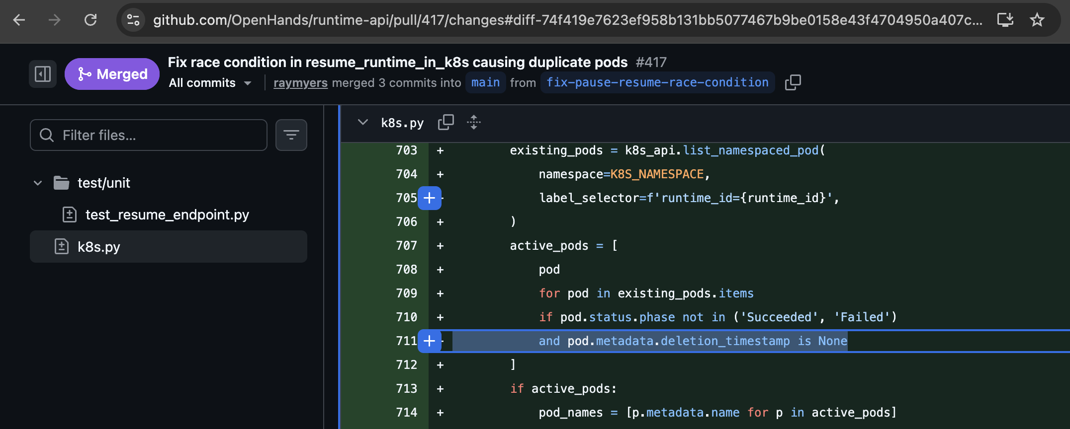 4 openhands merged fix 417 with deletion timestamp filter