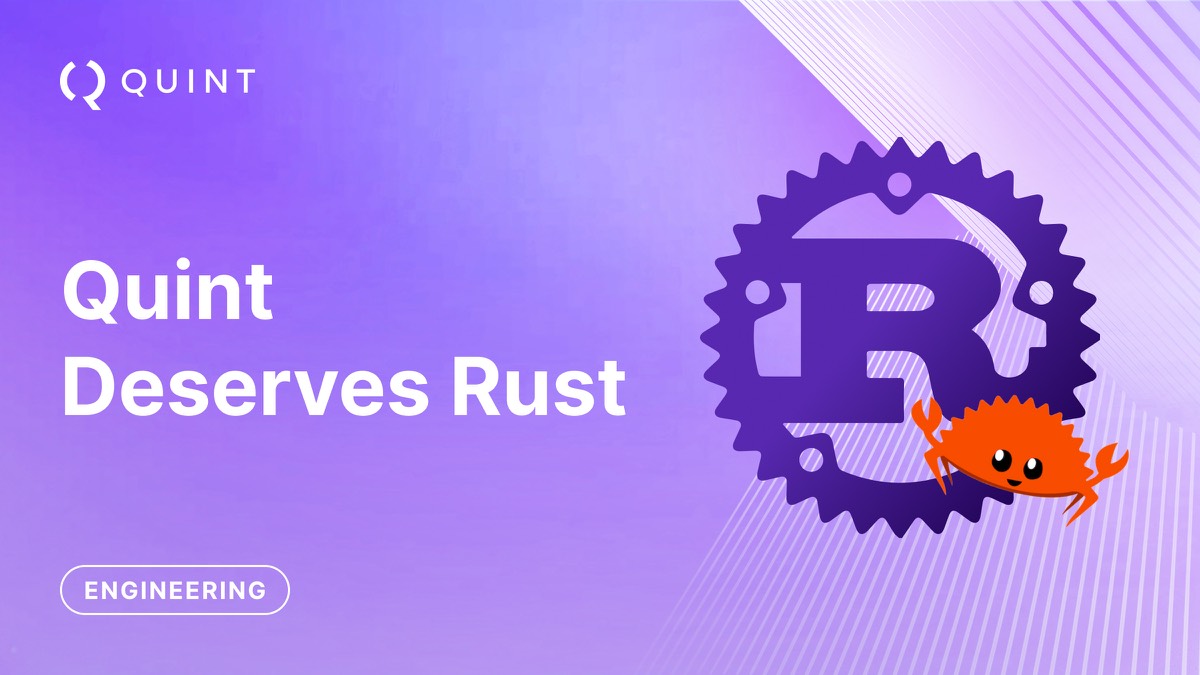 Quint deserves Rust cover image